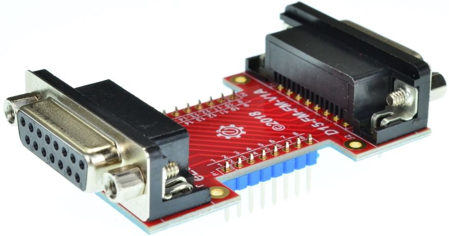 DB15HD VGA Female connector Breakout Board